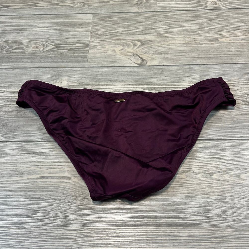 Victoria's Secret Knockout Bikini Bottom Maroon Size Large NWT